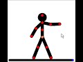 cursor ( My first Animation of  stickman )