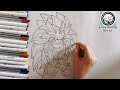 how to draw goku super Saiyan | how to draw goku | Goku drawing | anime drawing tutorial |