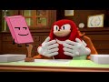 Knuckles Approves BFDI Characters (Part 1/4)