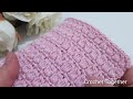 This Stitch is so beautiful! You won't forget this easy crochet knit! crochet pattern