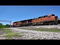 Drone views; Norborne Ray-Carroll elevators; CP, NS, CSX team up on grainer; shortest Z train ever