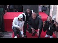Dr. Dre, Eminem, 50 Cent & Snoop Taking Pictures After Opening the Dre' Star On the Walk of Fame