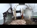 Hauling back the gear on scallop boat F/V Seafarer