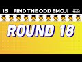 FIND THE ODD EMOJI OUT to Beast this odd emoji Quiz! Odd One Out Puzzle | Find The Odd Emoji Quizzes
