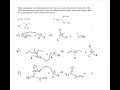 acid reaction with water curved arrows