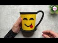 2 Ide Kreatif Tempat pensil dari CUP POP MIE ! | Daur ulang | DIY Pen Holder from sterofoam cup