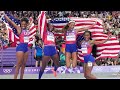 Paris Olympics: Team USA wins gold in the women's 4x100 final