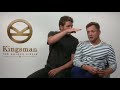 This is what happens when you drink bourbon with Pedro Pascal and Taron Egerton during an interview