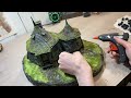 Building Hagrid's Hut Diorama // Miniature building