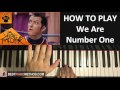 HOW TO PLAY - LazyTown - We Are Number One (Piano Tutorial Lesson)