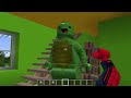 LEGO JJ SPIDER-MAN vs MIKEY HULK in Minecraft - Maizen