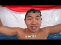 CHALLENGE KIBARIN BENDERA INDONESIA DI KOLAM TERDALAM SE- ASIA TENGGARA! APAKAH TIMBOI BISA?😱