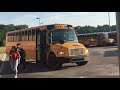 Various school buses