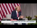 Donald Trump takes questions at NABJ conference | Full Conference