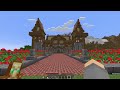 How I Built a MASSIVE MANSION in Minecraft 1.19 Hardcore Survival
