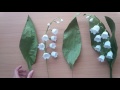 Lily Of The Valley From Crepe Paper - Craft Tutorial