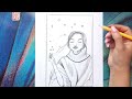 Easy drawing girly|| how to do drawing  lovly girl|| tutorial to simle draw || easy draw