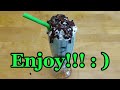 Shamrock Oreo Milkshake with Protein | Mint Oreo | Milkshake | Optimum Nutrition protein