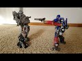Optimus Prime V.S. ROTF Megatron (Transformers Stop Motion)