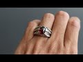 claw ring making - how it's made jewelry