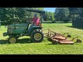 John Deere 770 tractor with JD 70 front loader