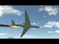 Akrnas Airlines flight 4598 Landing Animation