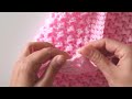 How To Crochet Fast And Easy Beginner Blanket