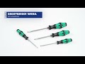 Wera Kraftform Screwdrivers with Lasertip - WERA 05007681001 [UNBOXING]