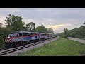 Metra Rock Island trains at the Tinley Park/Oak Forest Curve