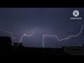 Brilliant Sunset Lightning - Severe Thunderstorm | Sydney Australia