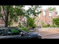 Driving Around St. Louis Suburb Clayton, Missouri in 4k Video