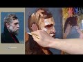 How to paint a male portrait in oil