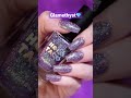 Glitter nail polish hack✨ Maximize coverage💅 Glamethyst by Holo Taco