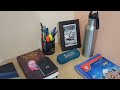 Study Desk Setup | Productive Study | Shubham Semwal