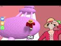 Roblox Cart Ride into GIANT Luffy with Zoro!