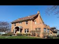 Beautiful houses in spring time - suburban Chicago, Illinois