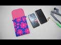 WOW! So Fast and Easy 💟 How To Make A Cell Phone Bag