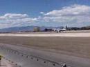 Landing Las Vegas American Airlines 757