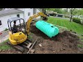 Poly Septic Tank Installation