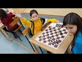 Child Chess Blitz. Moscow. Russia