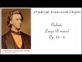 Fryderyk Franciszek Chopin: Largo (E minor)  from Prelude Op. 28