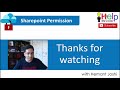 SharePoint Permissions - Full Tutorial with Demo