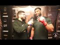 Fightstar Championship 20 Shah Kamali Post Fight Interview