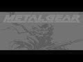 Metal Gear Solid GBA - Main Menu (Title Scroll)