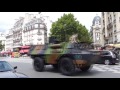 défilé 14 juillet 2017 boulevard Raspail Paris