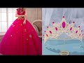 choose your birthday month see you gown 👗 and maching crown 👑 | mini vlog | @V_Nagamani_official