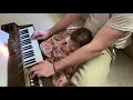 Olivia Enjoys a Vintage Chord Organ