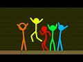 Red and Blue , Stickman Animation - Part 5 (FAN MADE)