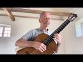 Agustín Barrios : Valse No 3  Göran Söllscher guitar