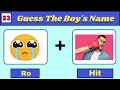Guess the Boy Name by Emoji | Emoji Quiz Challenge | Paheliyan | Riddles | Quiz